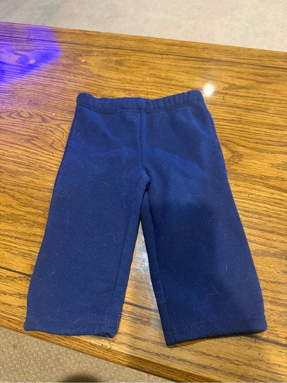 6 for $10 Kids Navy Blue Fleece Pull-On Pants